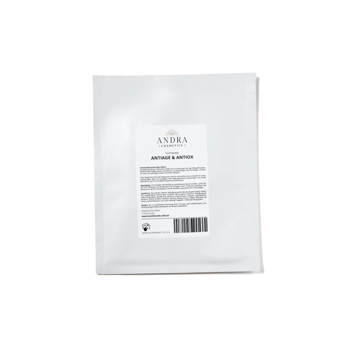 Tuchmaske Anti Age & AntiOx